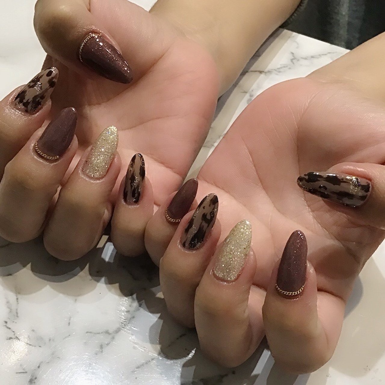 秋 冬 パーティー 女子会 ハンド Naildoubleのネイルデザイン No ネイルブック