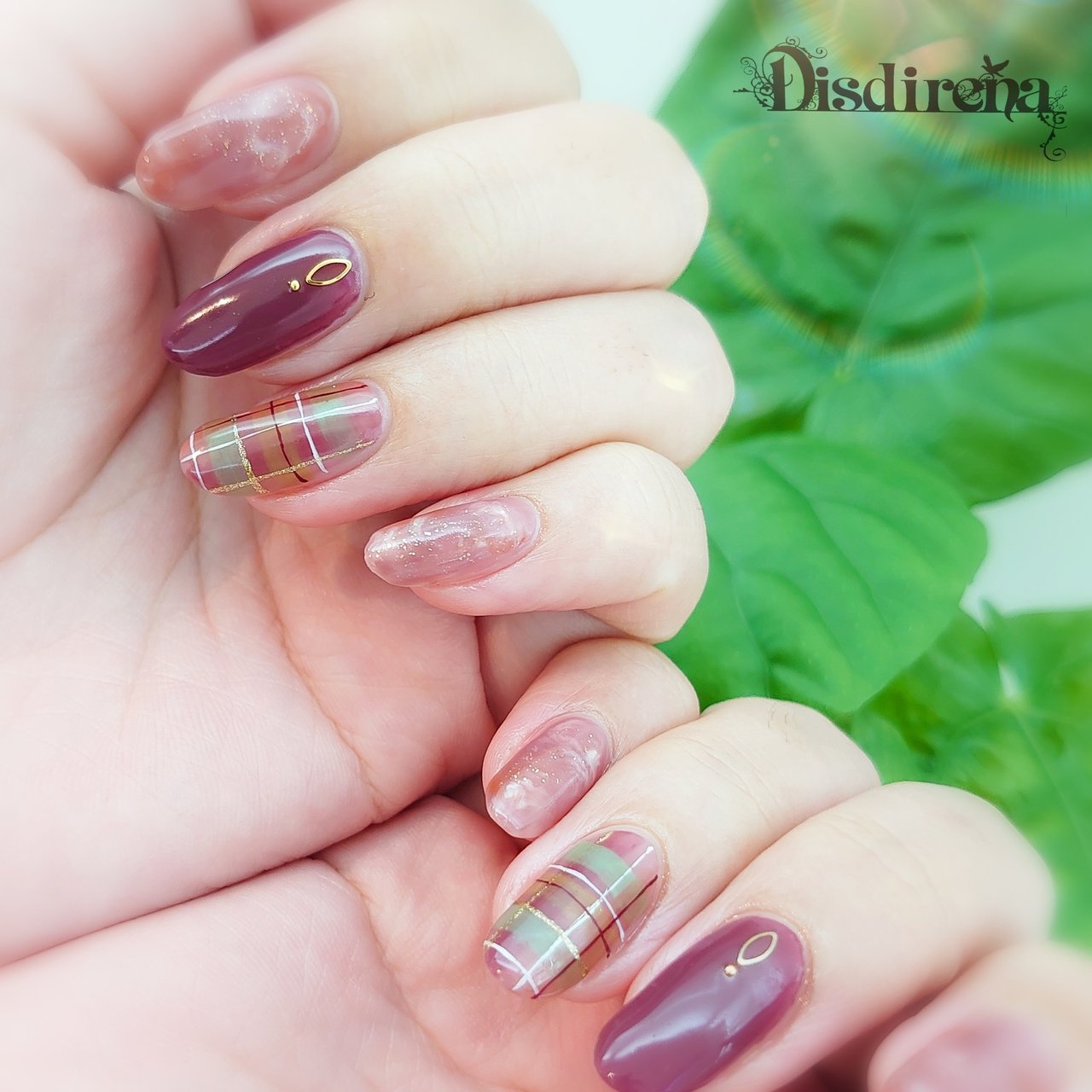 秋 冬 クリスマス オフィス ハンド Nailist Yukiのネイルデザイン No ネイルブック