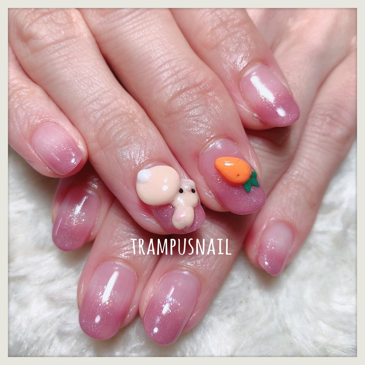 オールシーズン ハンド シンプル グラデーション 3d Trampusnailのネイルデザイン No ネイルブック