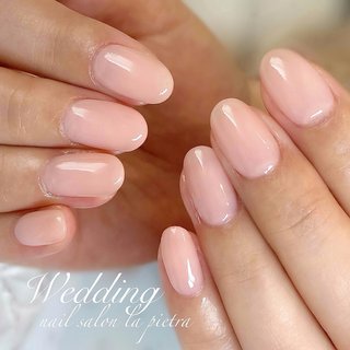 人気順 ワンカラー ブライダルネイルチップ名古屋のネイルデザイン ネイルブック