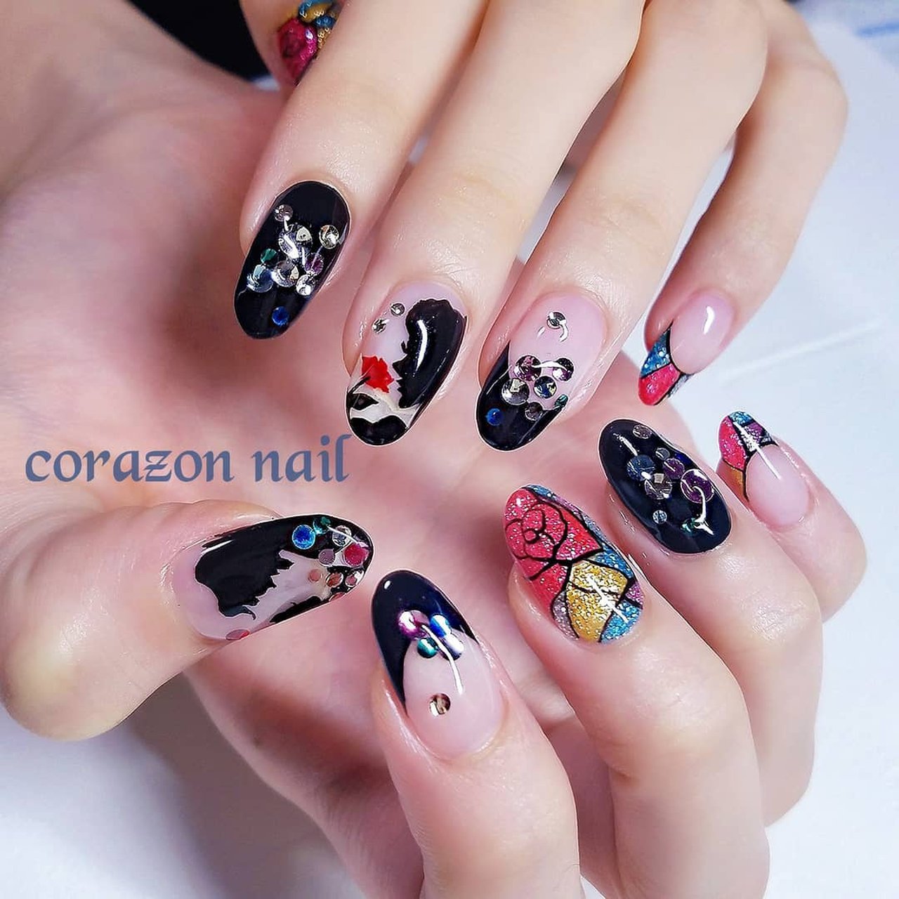 リゾート ハロウィン クリスマス 女子会 ハンド 武蔵浦和 Corazon Nailのネイルデザイン No ネイルブック