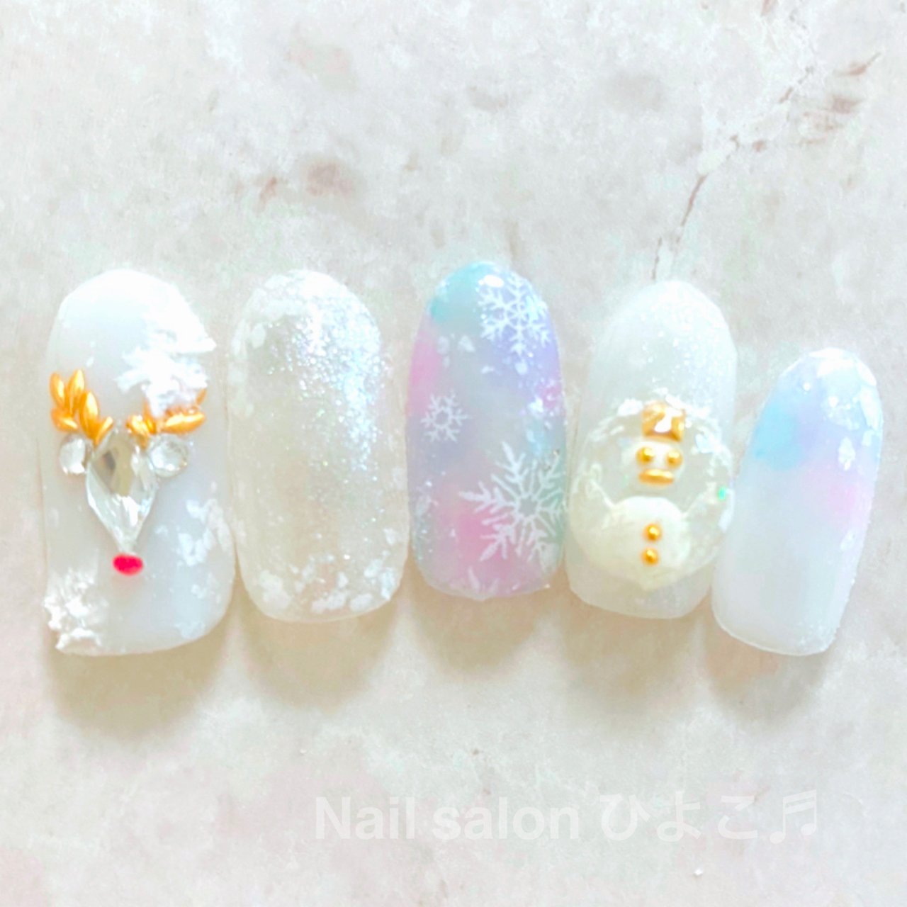 冬 お正月 成人式 クリスマス ハンド Nail Salon ひよこ のネイルデザイン No ネイルブック