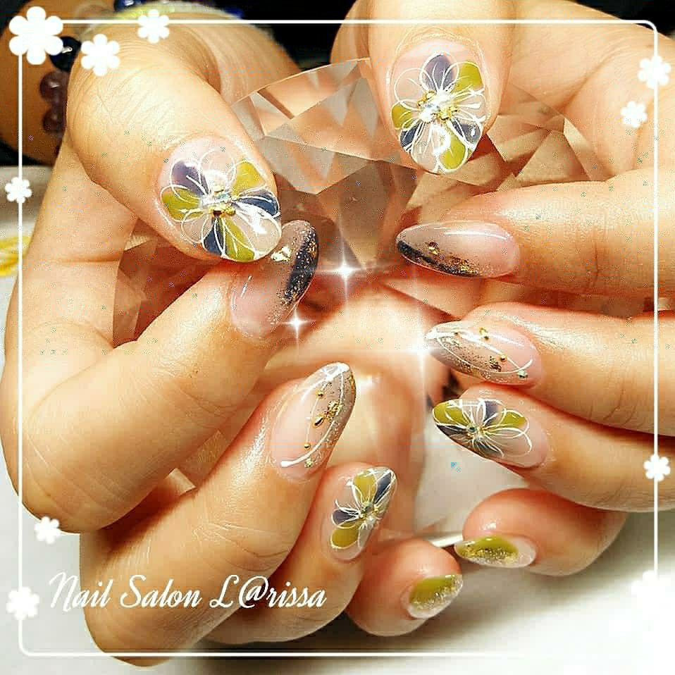 秋 冬 オフィス デート ハンド Larissaのネイルデザイン No ネイルブック