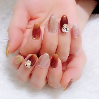 人気順｜ミラーネイル(ミラー)/#スワロネイル⁡のネイルデザイン 