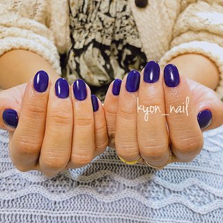 22年 新着順 ディープロイヤルブルーのネイルデザイン ネイルブック