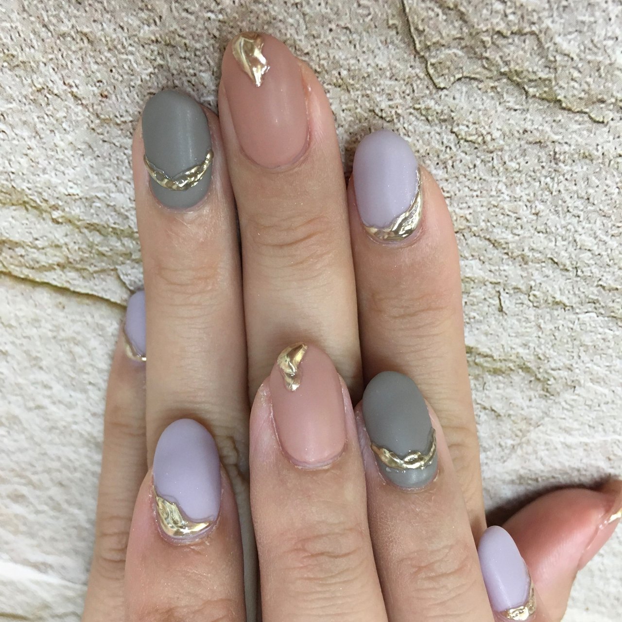 秋 冬 ハンド シンプル マット Sato Nobuのネイルデザイン No ネイルブック