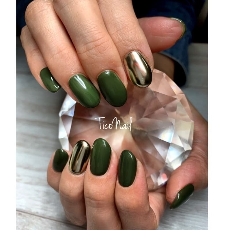 秋 冬 オフィス デート ハンド Ticonailのネイルデザイン No ネイルブック