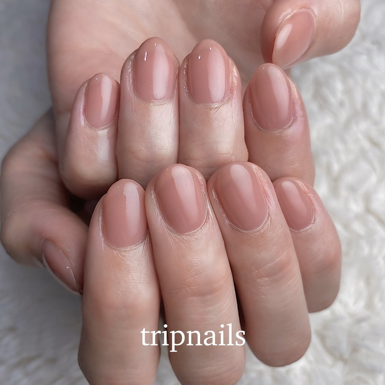 オールシーズン オフィス ハンド シンプル ワンカラー Tripnailsのネイルデザイン No ネイルブック