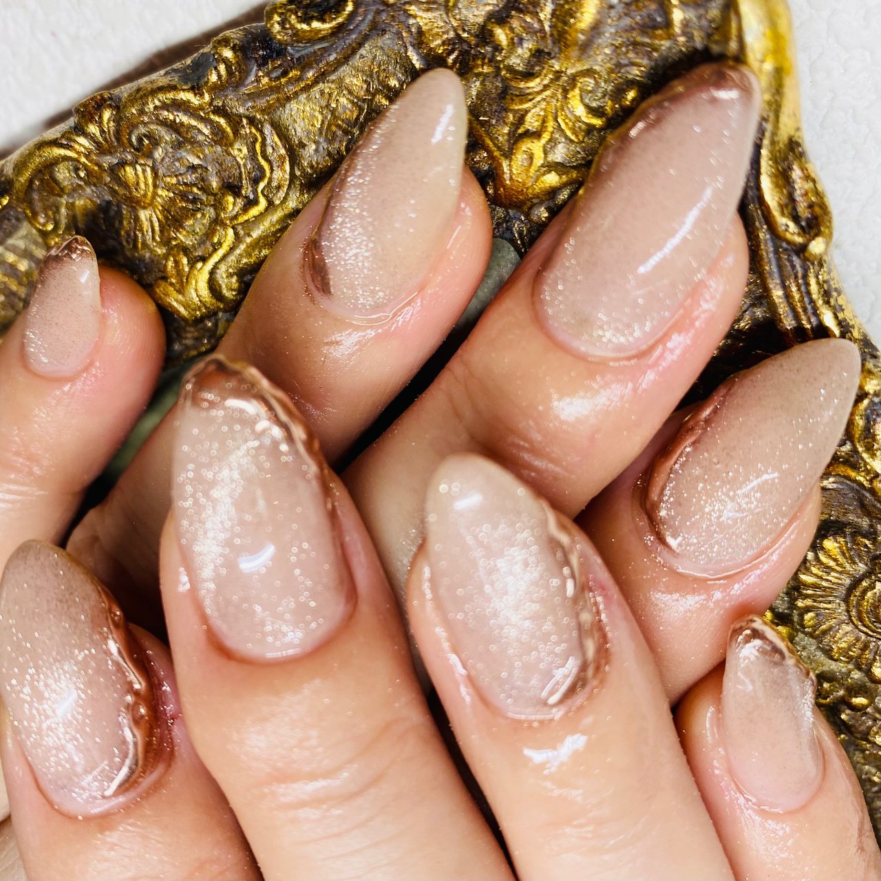 冬 お正月 クリスマス オフィス ハンド Asakoのネイルデザイン No ネイルブック