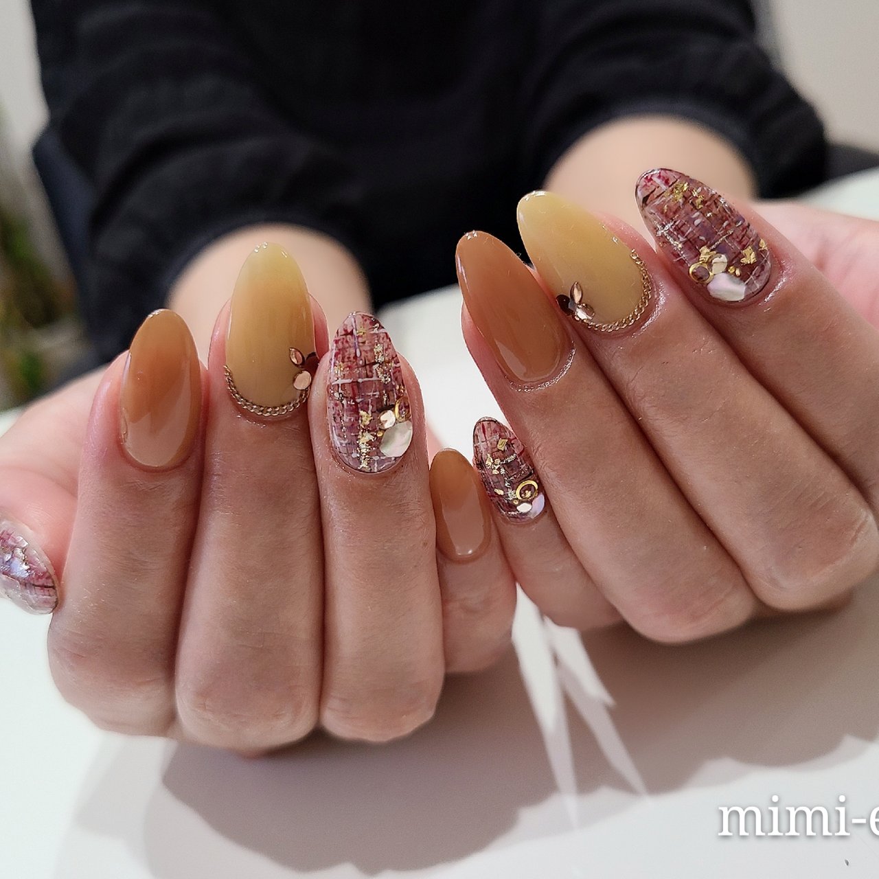 秋 冬 クリスマス 女子会 ハンド Nail Mimiedenのネイルデザイン No 597 ネイルブック