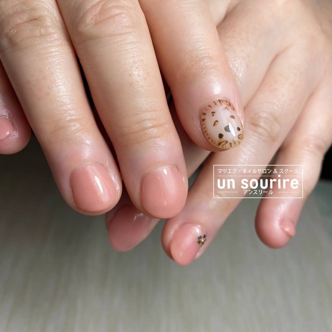 ハンド アニマル柄 ジェル お客様 Unsourire Salonのネイルデザイン No ネイルブック
