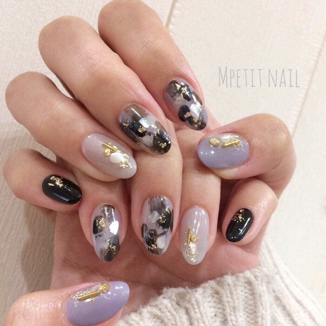 秋 冬 成人式 パーティー ハンド Yukiのネイルデザイン No ネイルブック