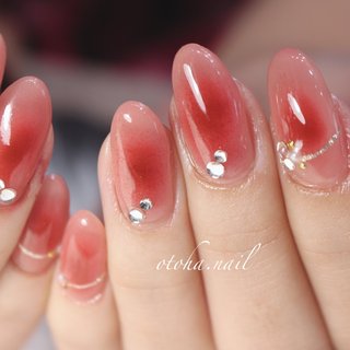 人気順 ピンク ボルドーのネイルデザイン ネイルブック