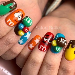 m&ms｜ネイルブック