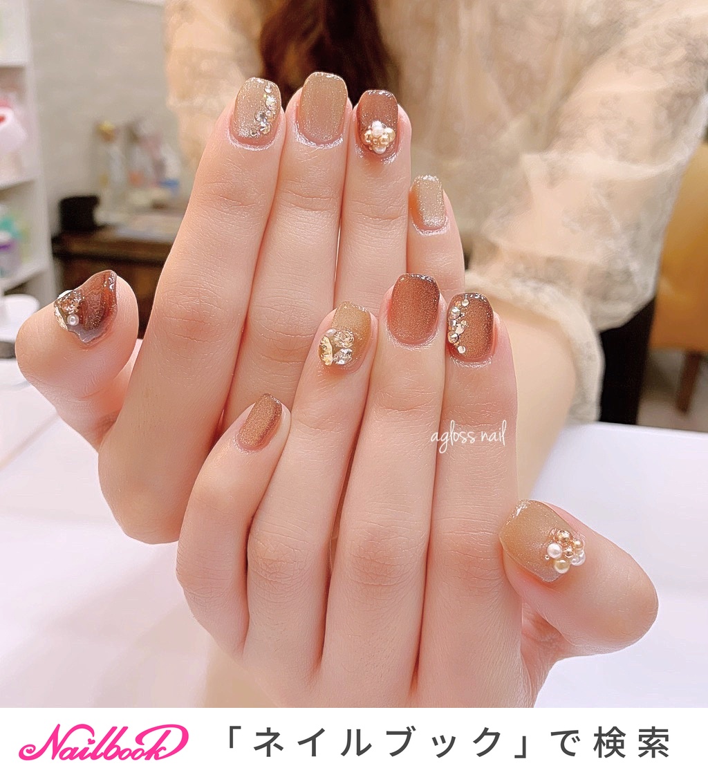 春/夏/秋/冬/ハンド - agloss nailのネイルデザイン[No.5838811]｜ネイルブック