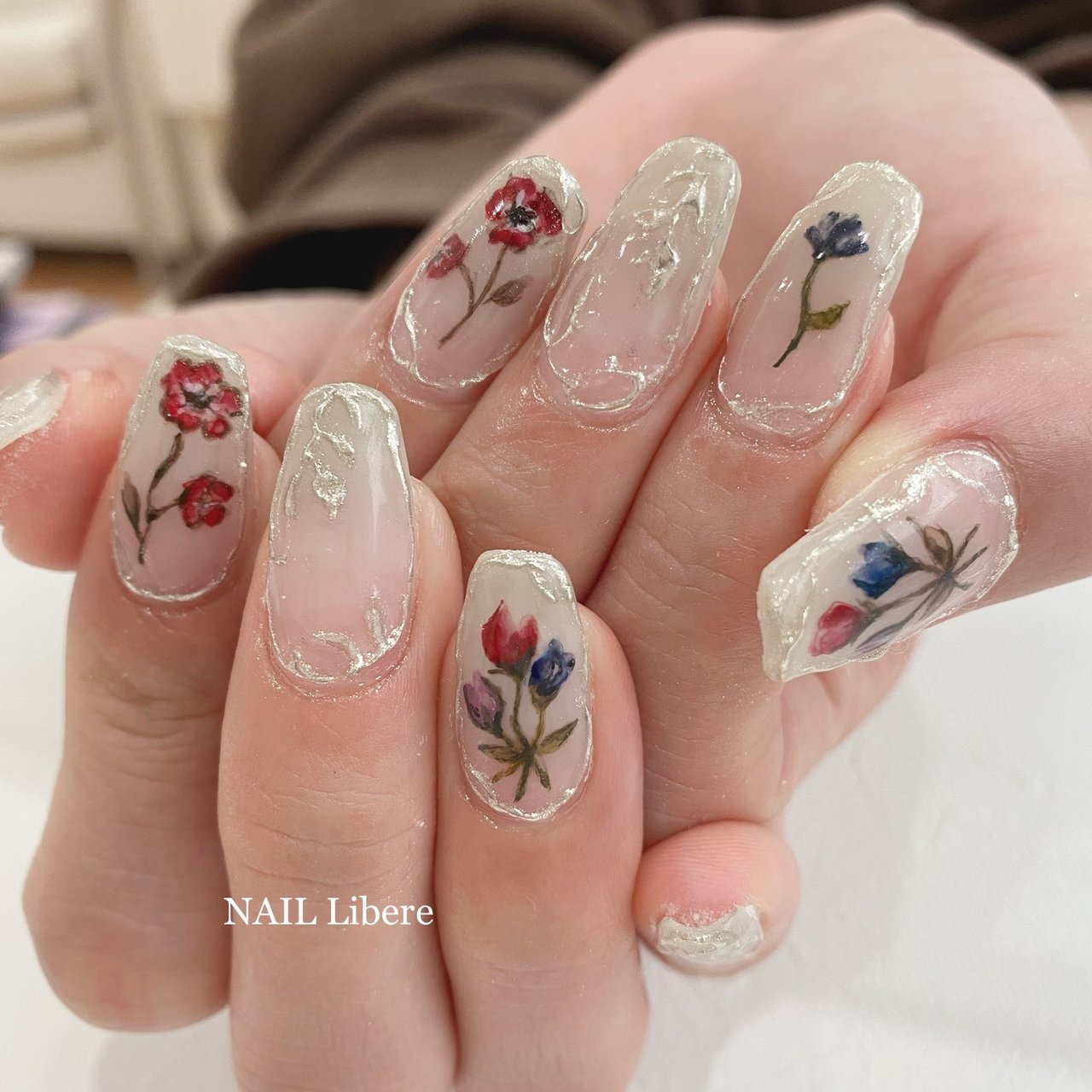 春 夏 秋 冬 グラデーション Nail Libereのネイルデザイン No 585 ネイルブック