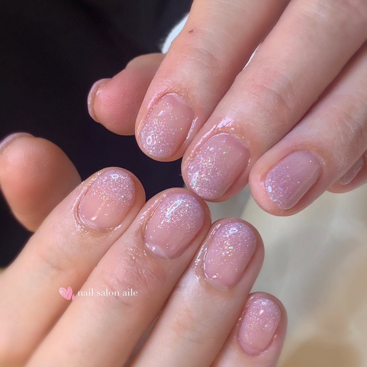 オールシーズン オフィス ハンド シンプル グラデーション Nail Salon Aileのネイルデザイン No ネイルブック