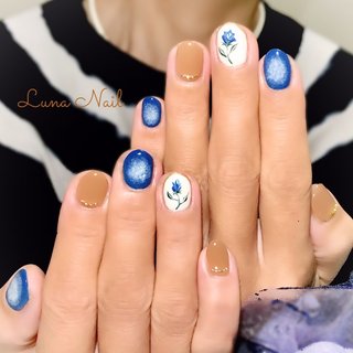 スポンジネイルのネイルデザイン ネイルブック