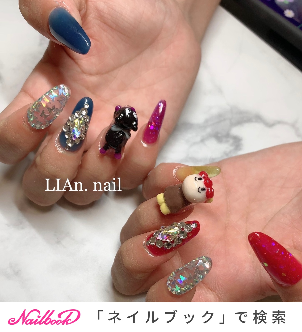 春 夏 秋 冬 ハンド 𝐋𝐈𝐀𝐧 𝐧𝐚𝐢𝐥 のネイルデザイン No ネイルブック