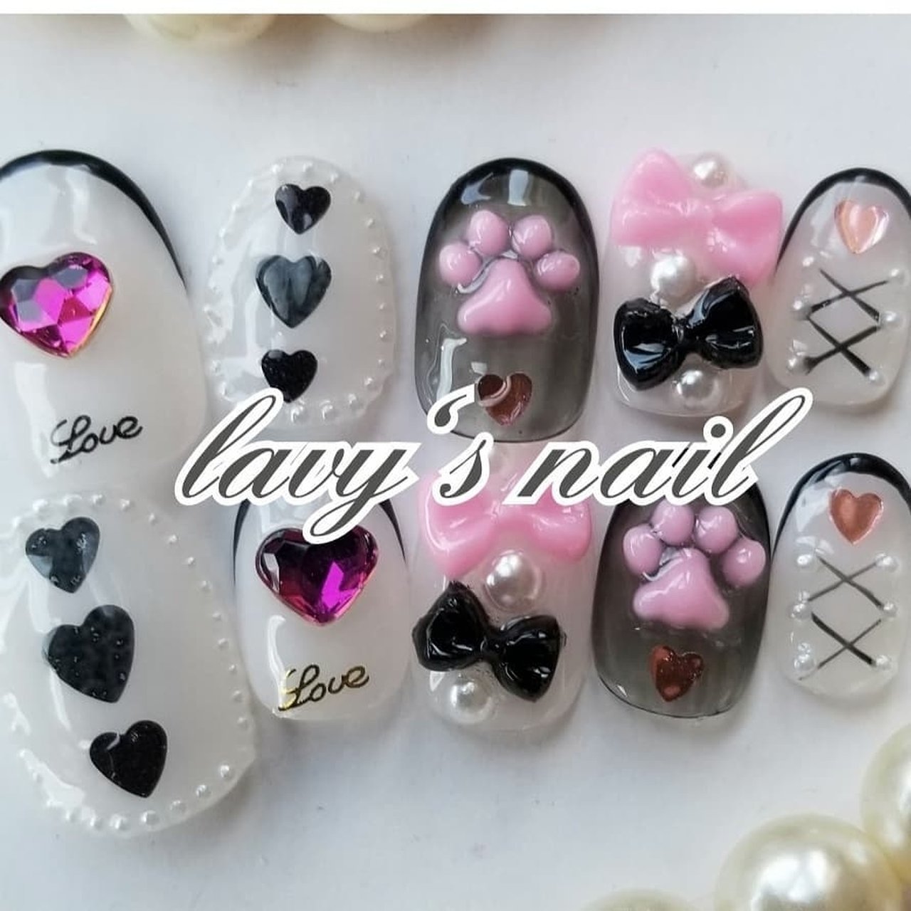 オールシーズン ライブ パーティー 女子会 ハンド Lavy S Nailのネイルデザイン No ネイルブック