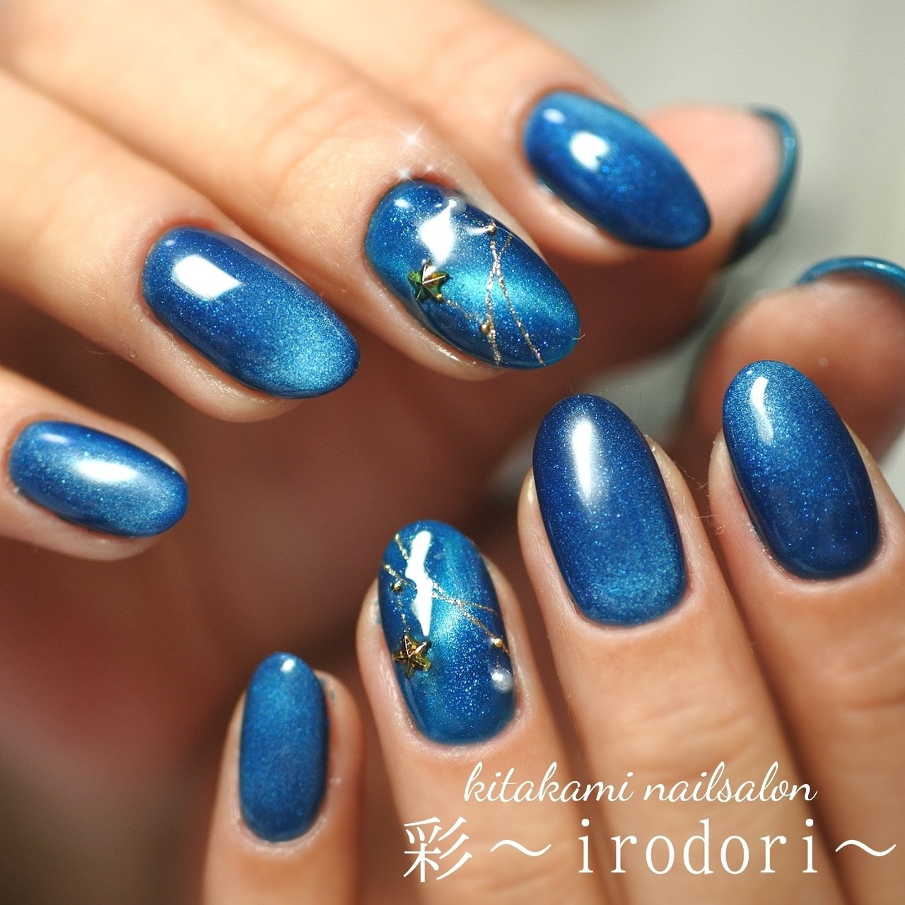 夏/七夕/浴衣/ハンド/星 - ネイルサロン 彩 ～irodori～のネイル