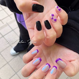 おすすめ順 ワンカラー 紫担のネイルデザイン ネイルブック