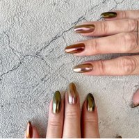玉虫色ネイルのネイルデザイン ネイルブック