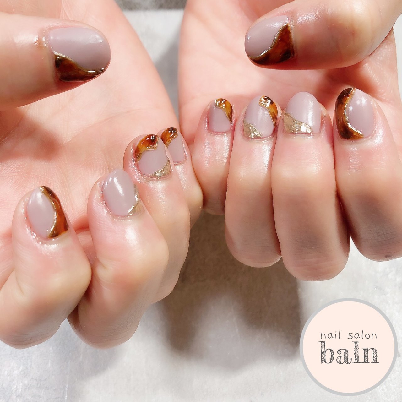 秋 冬 オフィス デート ハンド Nail Salon Balnのネイルデザイン No ネイルブック