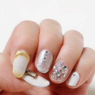 21年 新着順 白のネイルデザイン 57ページ目 ネイルブック