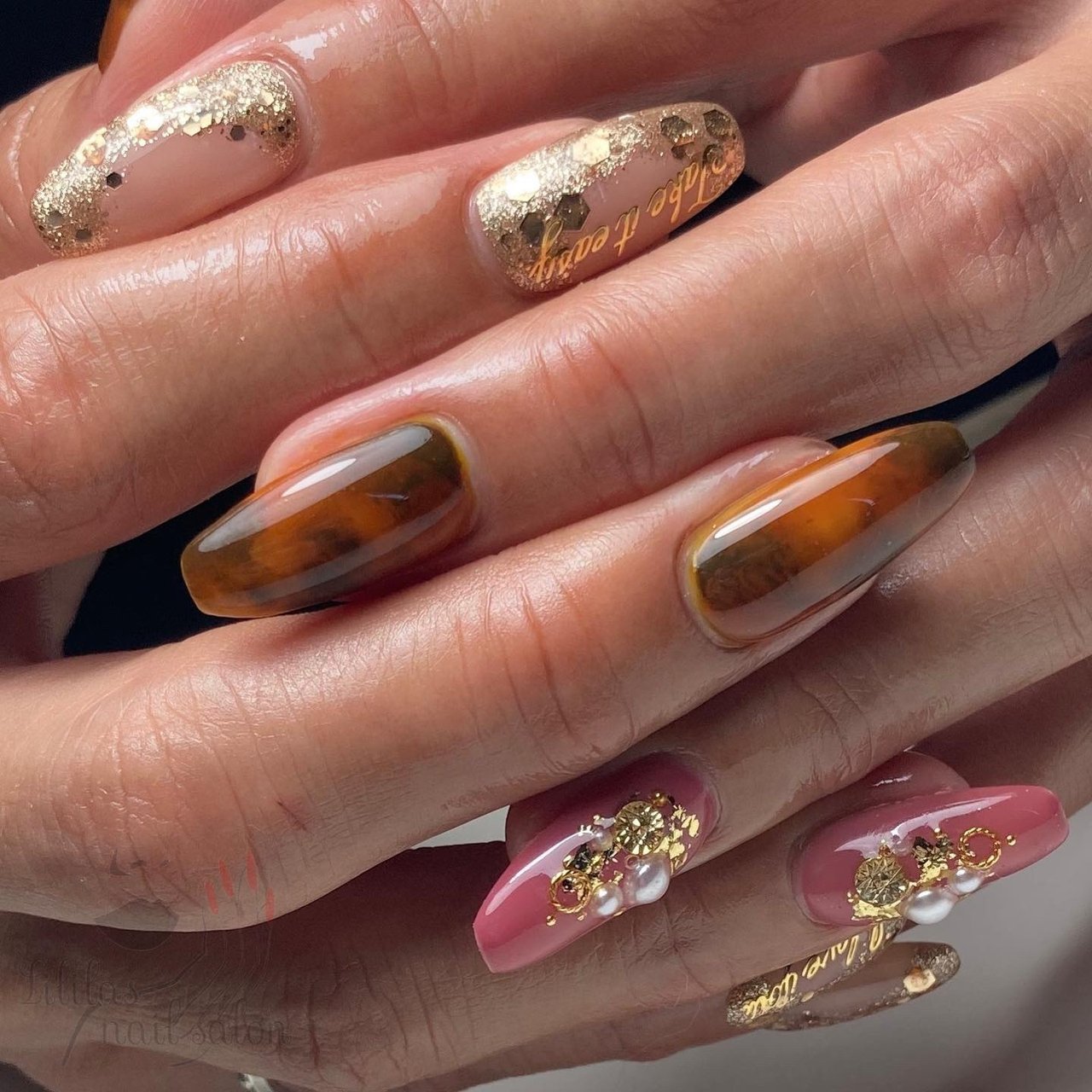 Lililas Nail Salon School お爪のトラブルケア 整形級ネイル のネイルデザイン No ネイルブック