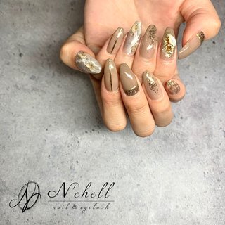 人気順 大理石 ホイル 梅田ネイルサロンのネイルデザイン ネイルブック