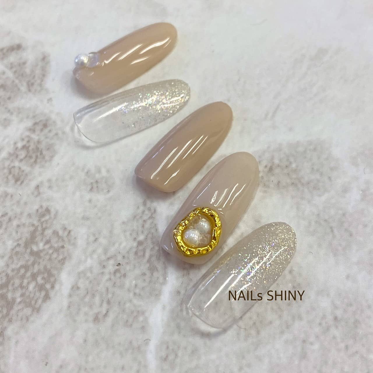 オールシーズン オフィス デート 女子会 ハンド Nails Shinyのネイルデザイン No ネイルブック