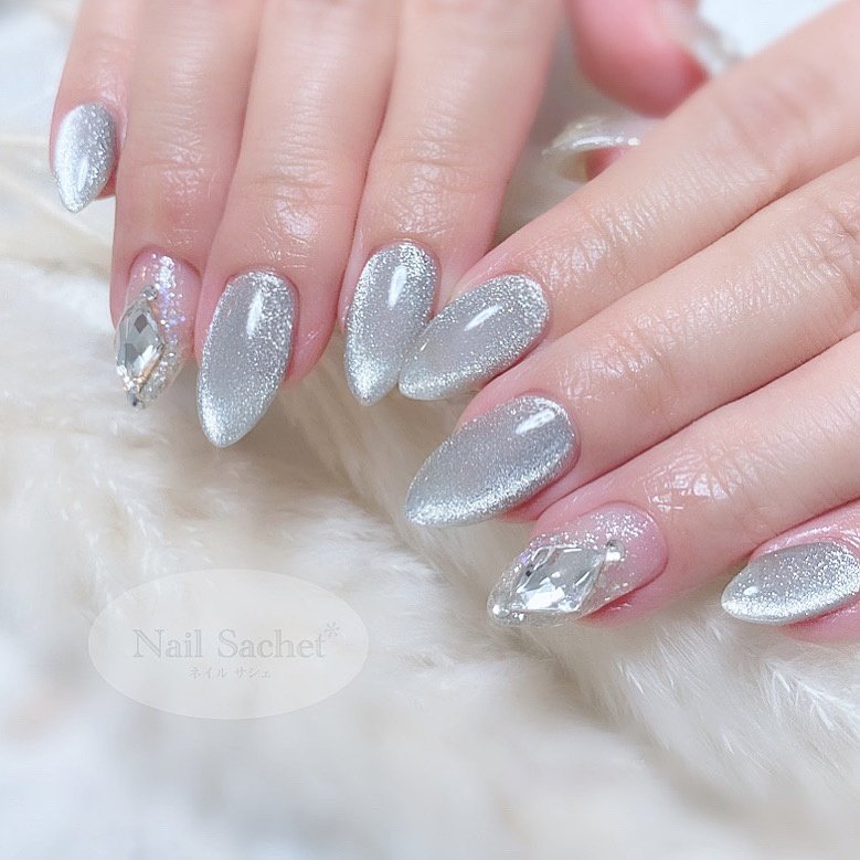 冬 オールシーズン お正月 クリスマス グラデーション 東京nailsachet ネイルサシェのネイルデザイン No ネイルブック