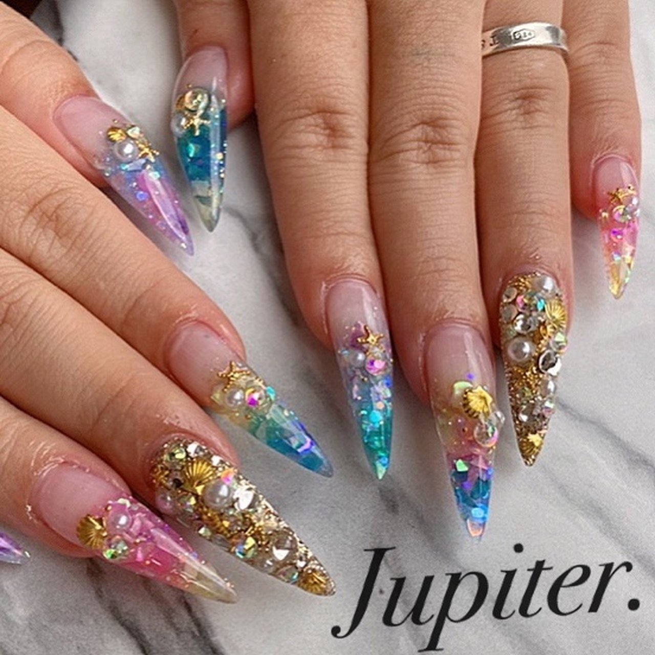 春 夏 秋 冬 ハンド Jupiterのネイルデザイン No ネイルブック