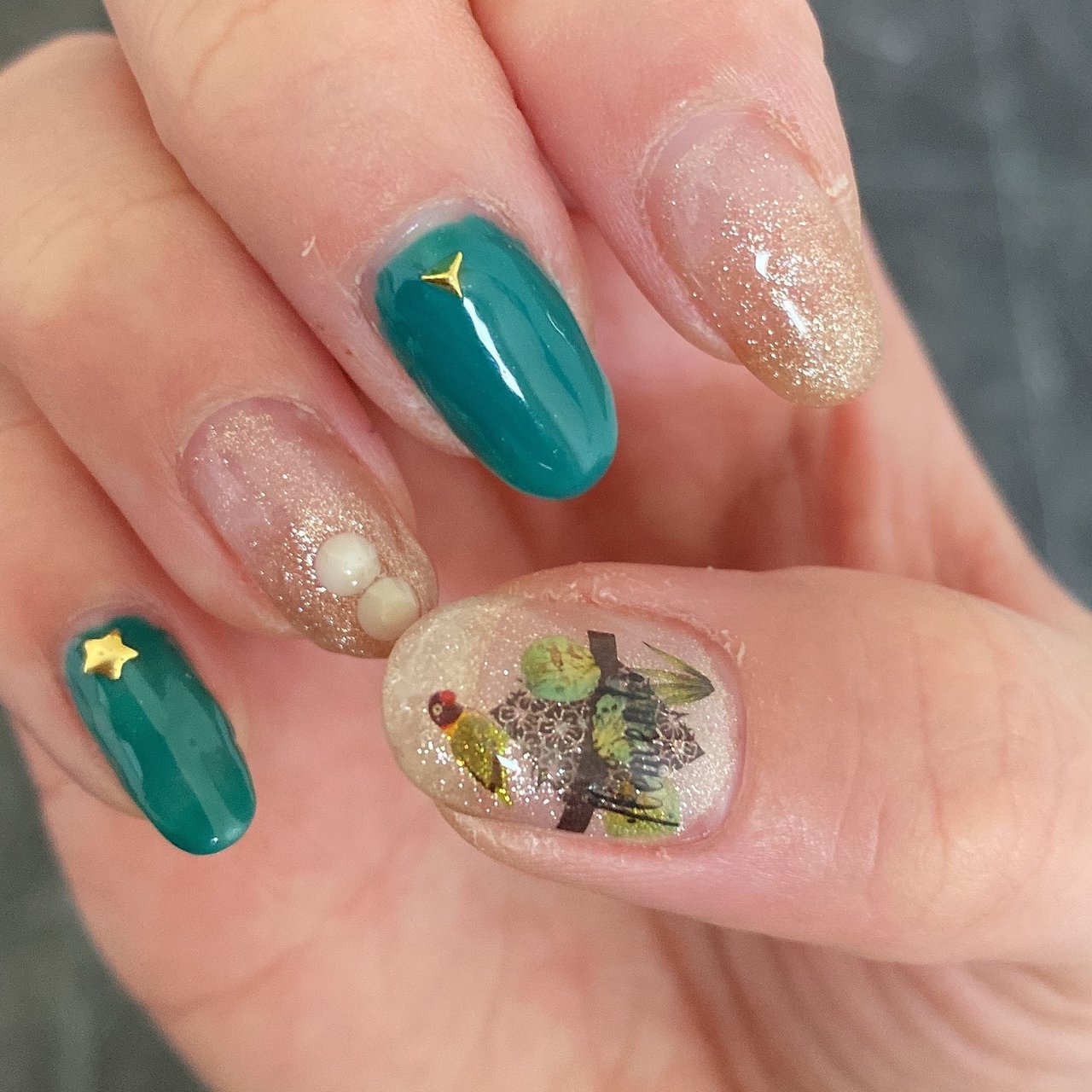 オールシーズン ハンド シンプル グラデーション アニマル柄 ささき かほのネイルデザイン No ネイルブック