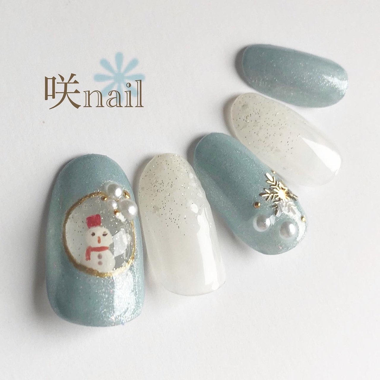 冬/クリスマス/デート/女子会/ハンド - 咲nail 【サキネイル】の