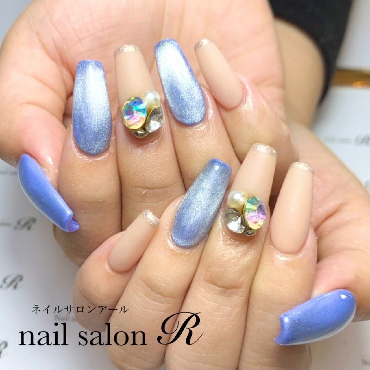 秋 冬 オールシーズン 女子会 ハンド Nailsalon R ネイルサロンアール のネイルデザイン No ネイルブック