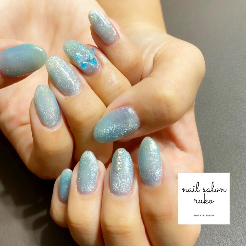 オールシーズン 成人式 パーティー ハンド シンプル 荒川区西尾久nailsalonrukoのネイルデザイン No ネイルブック