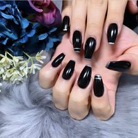 フレンチ かっこいいのネイルデザイン ネイルブック
