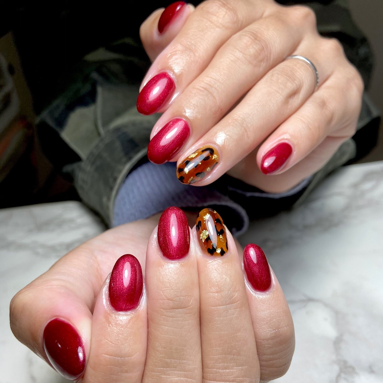 秋 冬 パーティー 女子会 ラメ さやぷーのネイルデザイン No ネイルブック