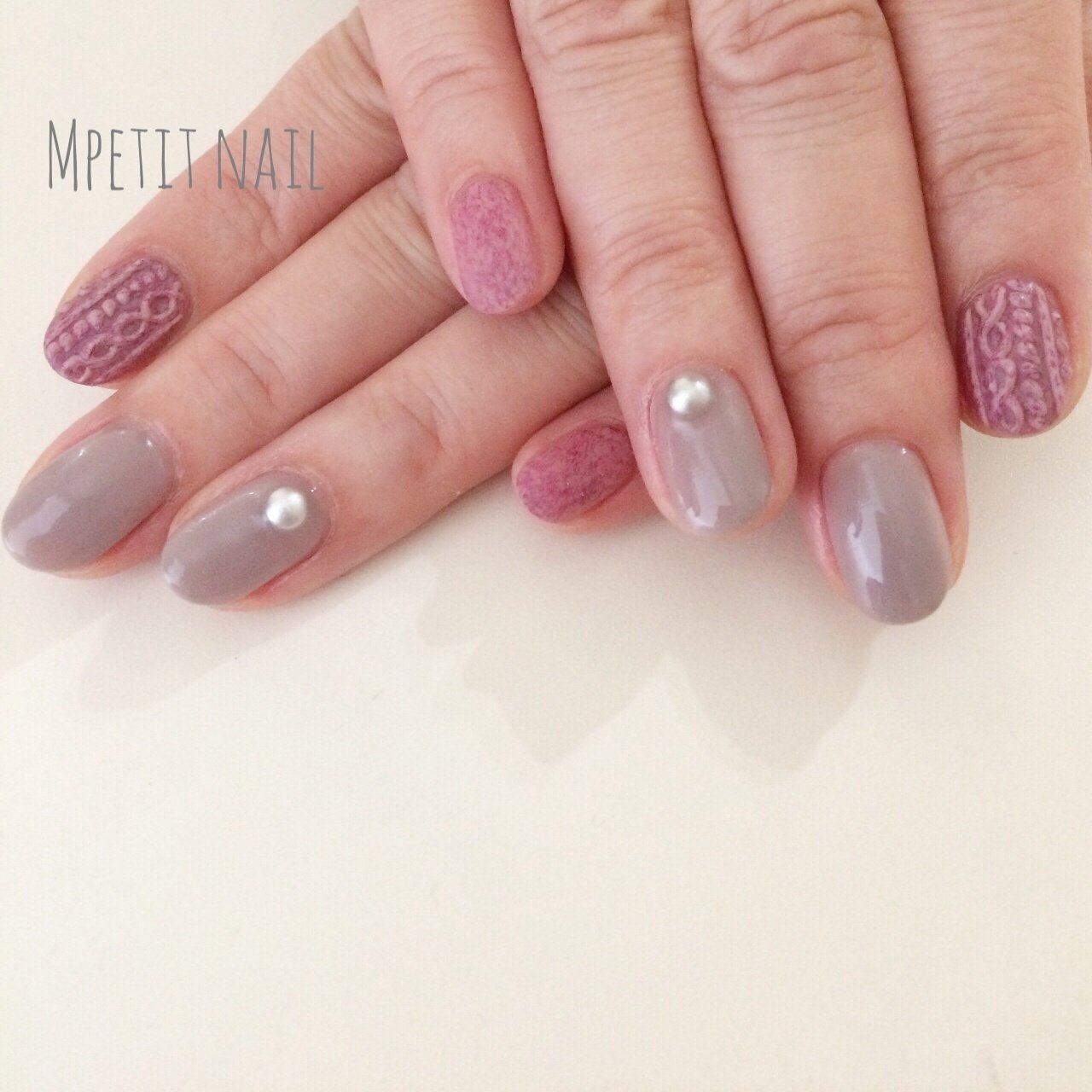 秋 冬 クリスマス オフィス ハンド Yukiのネイルデザイン No ネイルブック