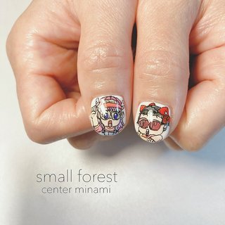 アラレちゃんのネイルデザイン ネイルブック