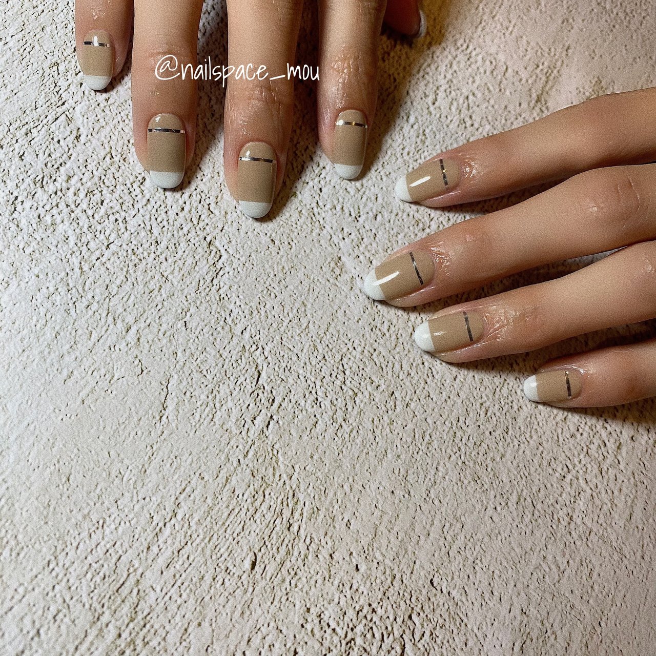 オールシーズン オフィス ハンド シンプル フレンチ Nailist A Taのネイルデザイン No ネイルブック