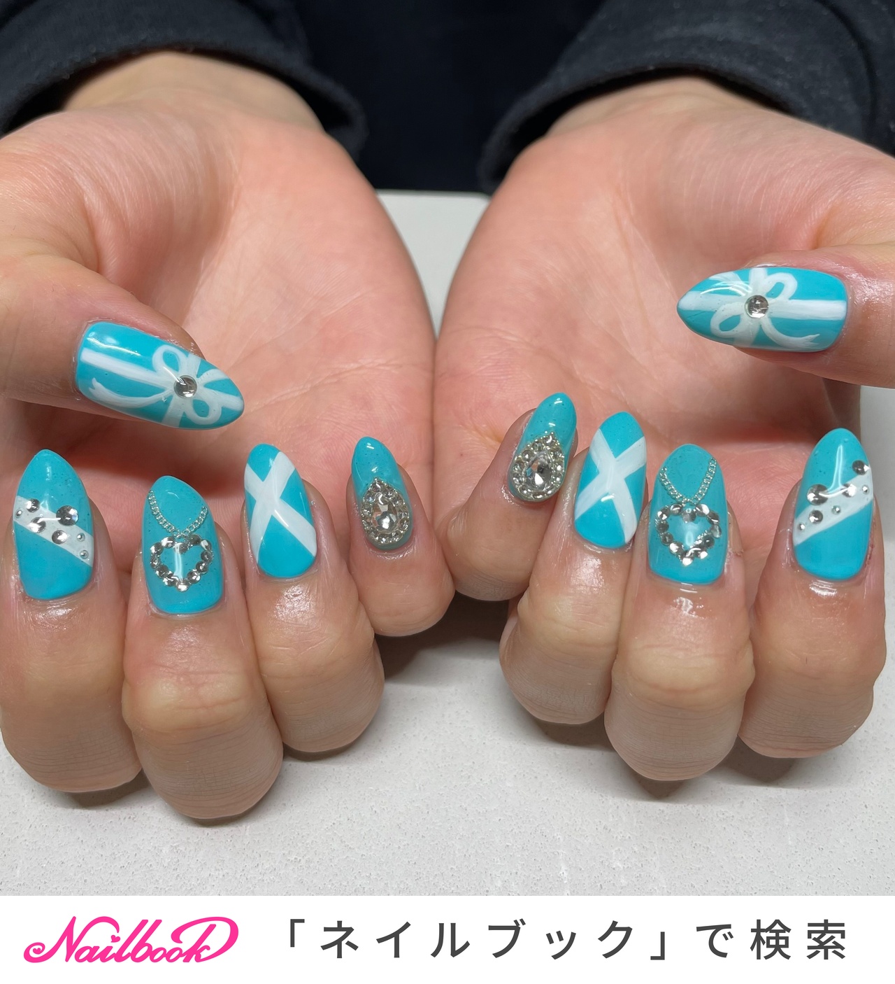 ベストコレクション ネイル デザイン ティファニー ブルー 良い人気の画像壁紙bahd