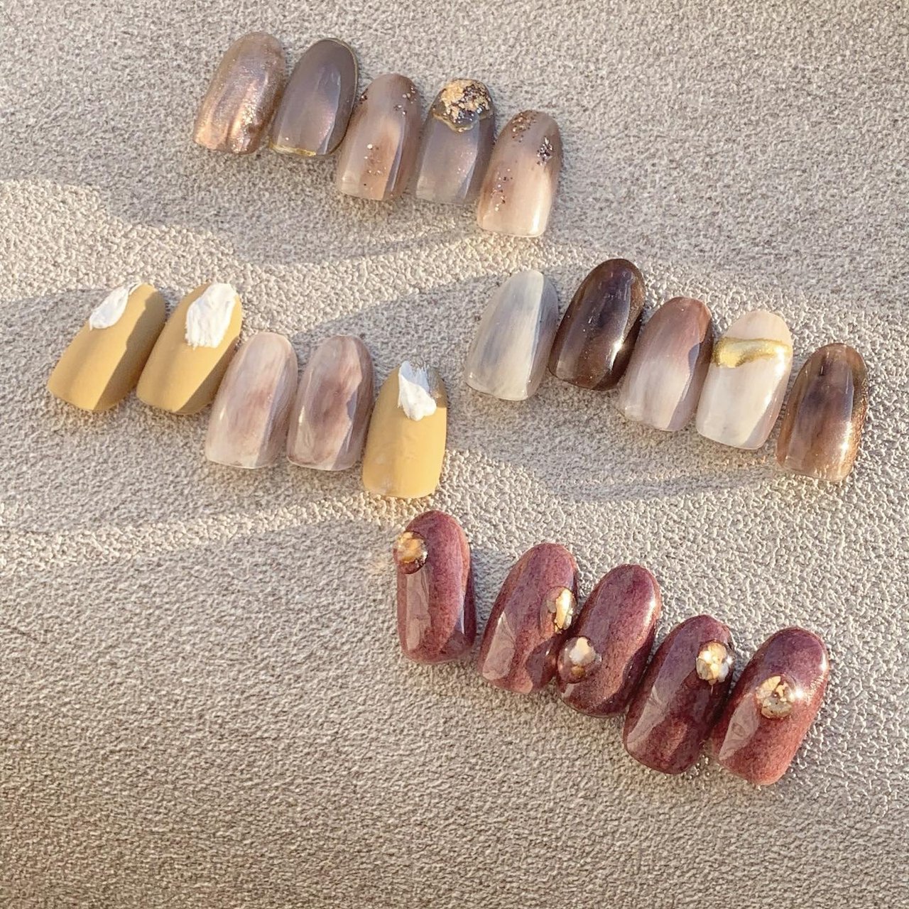 冬 オールシーズン シンプル シュガー 水滴 Yuukaのネイルデザイン No ネイルブック