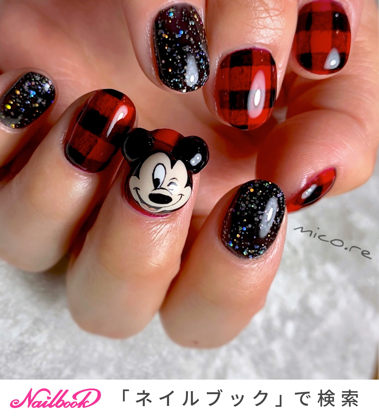 秋 冬 ハンド ラメ ワンカラー みけのネイルデザイン No ネイルブック