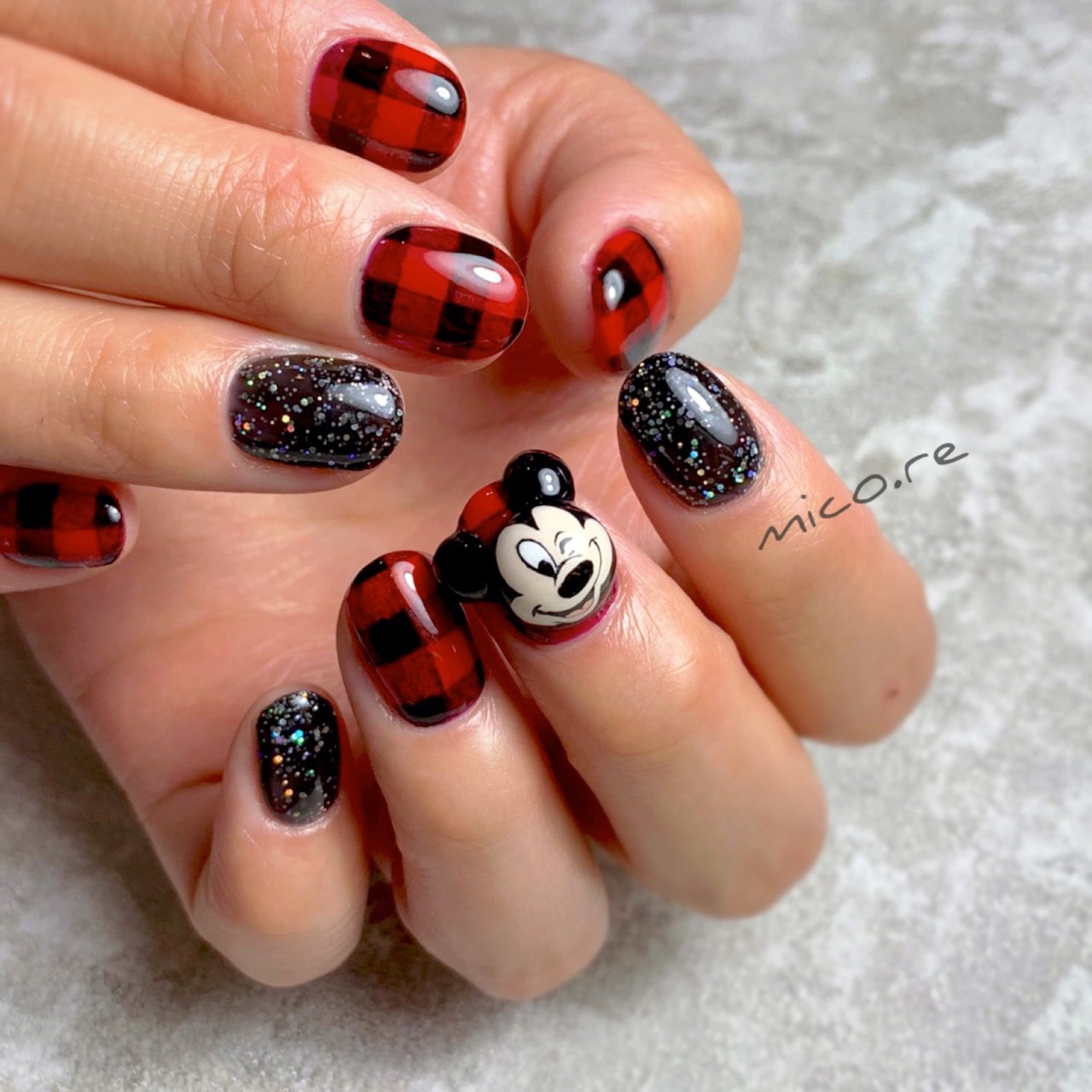 秋 冬 ハンド ラメ ワンカラー みけのネイルデザイン No ネイルブック