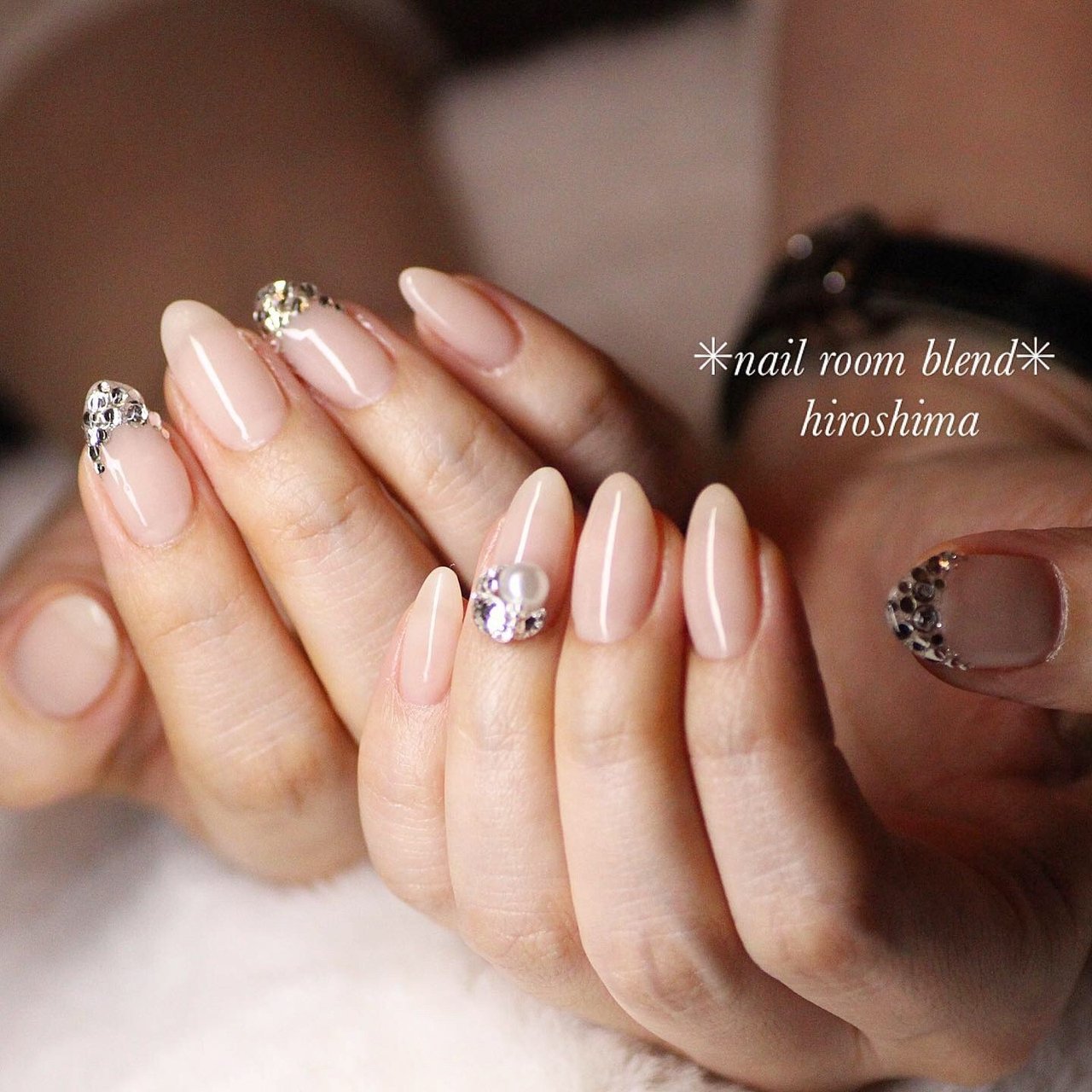 冬 オールシーズン クリスマス ブライダル ハンド Nailroomblendのネイルデザイン No ネイルブック