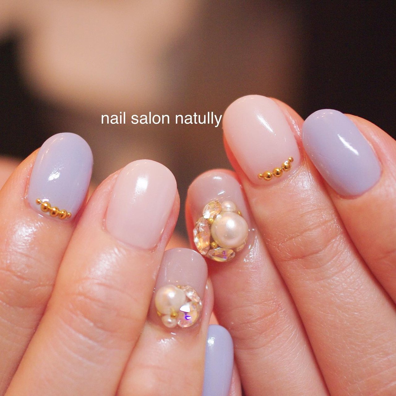 オールシーズン パーティー 女子会 ハンド ワンカラー Natullyのネイルデザイン No ネイルブック