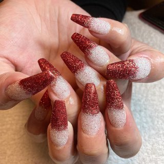 グラデーション シュガーのネイルデザイン ネイルブック